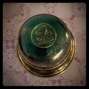 Birks silver plated jewelry box